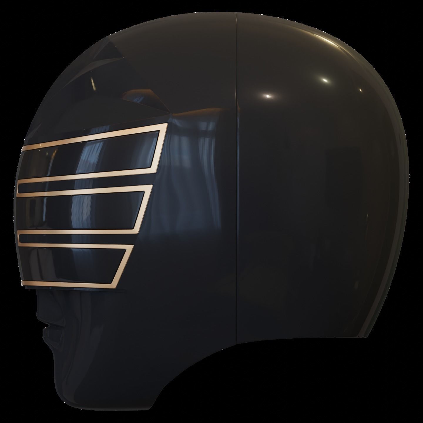 Gold Ranger from Power Rangers Zeo 3D print model_5