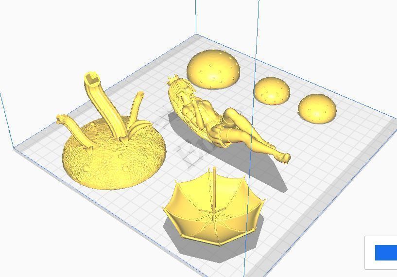 PRINCESS PEACH 3D print model_4