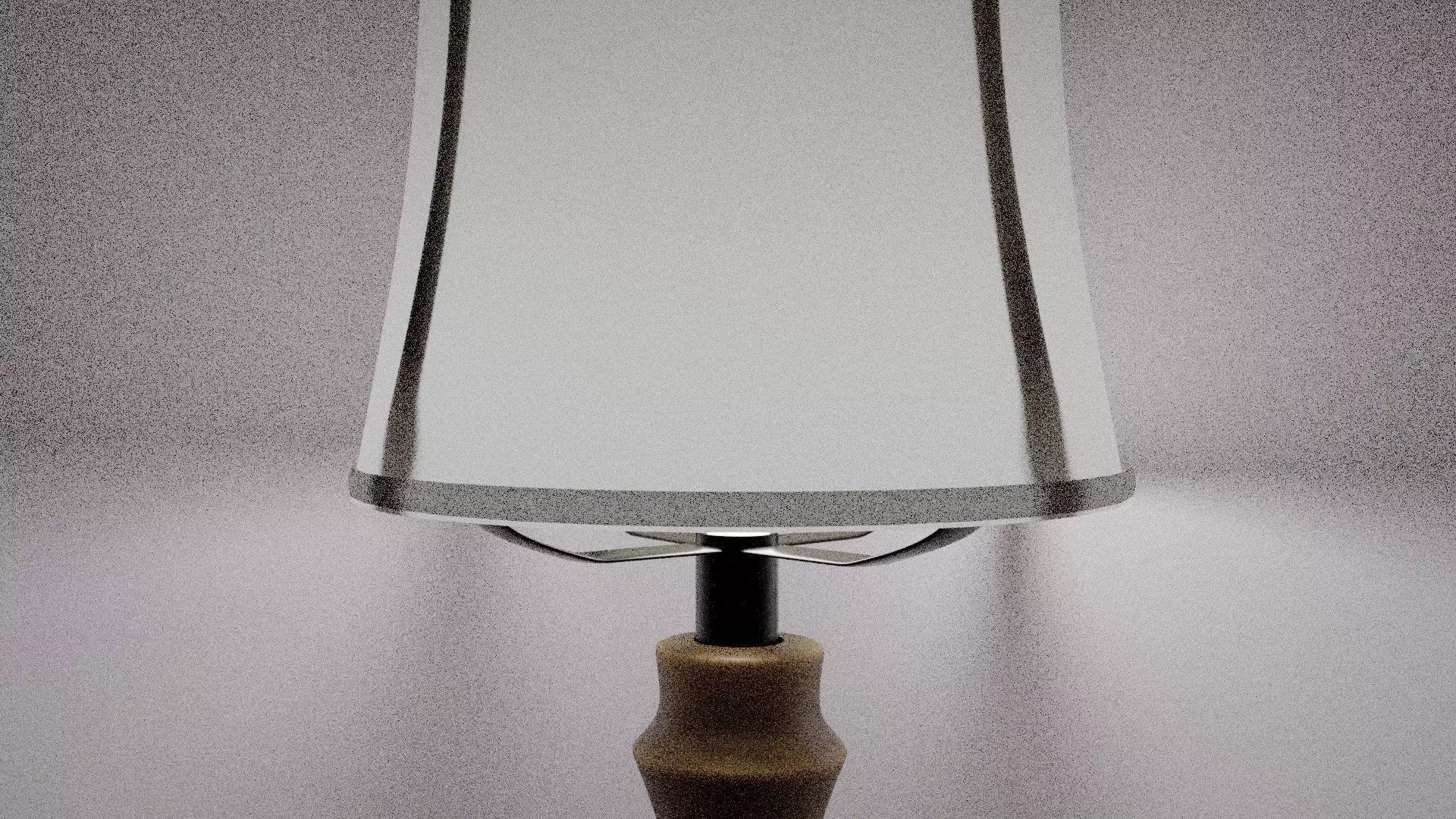 Wooden floor lamp Free 3D model