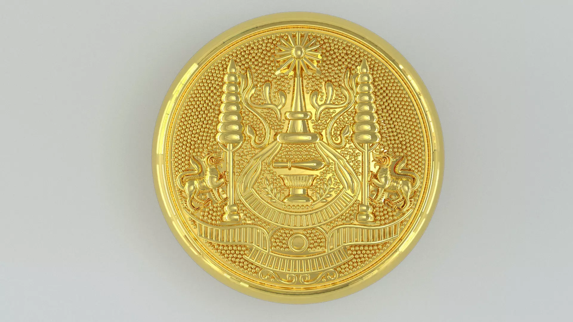 Khmer Logo 3D print model_0