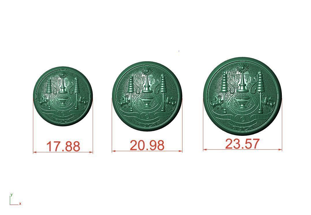 Khmer Logo 3D print model_1