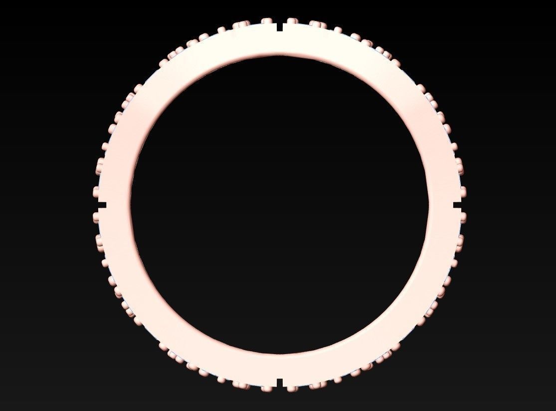 Diamond Ring - N3065 3D print model_6