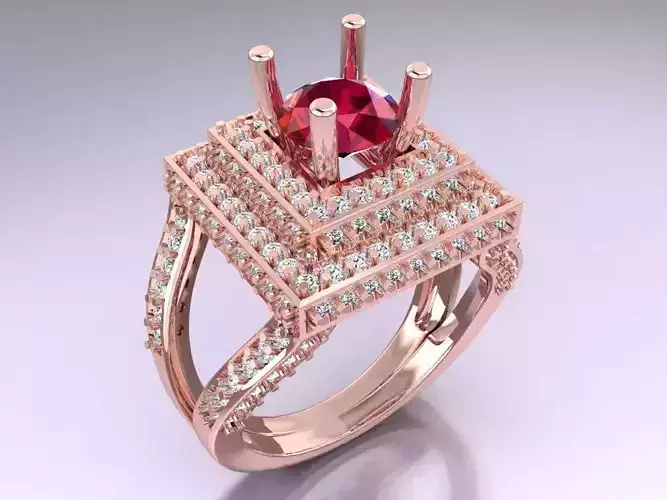 Diamond Ring - Womens Rings - N4346