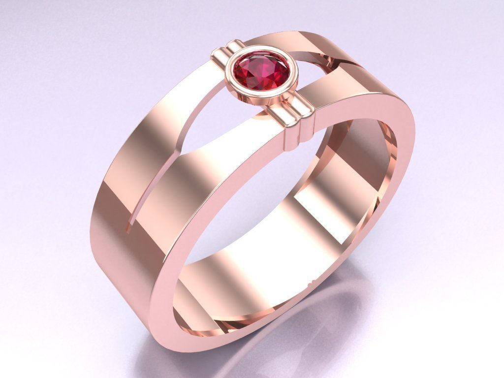 Diamond Ring - N6262 3D print model_1