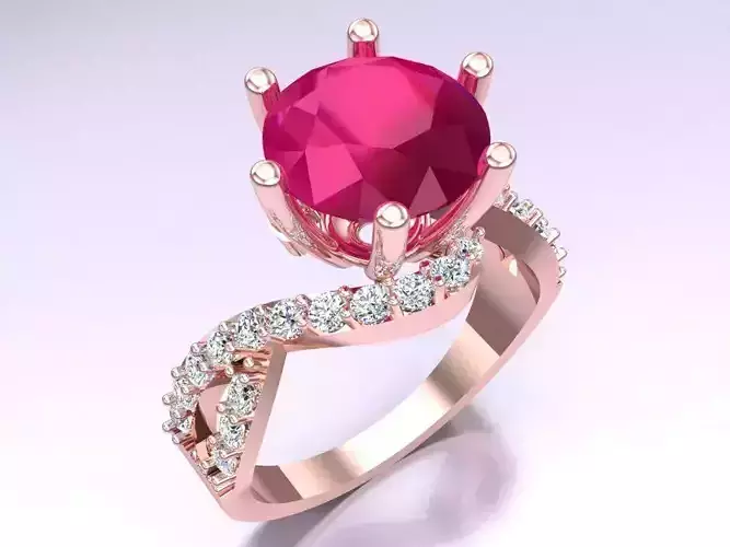 Diamond Ring - Womens Rings - N6312