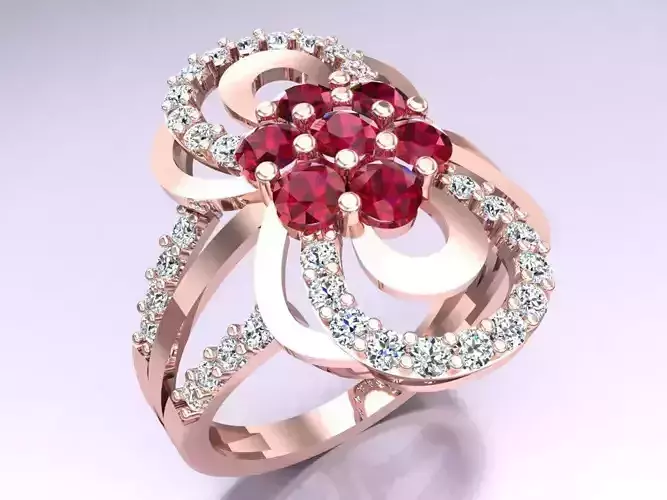 Diamond Ring - Womens Rings - N6677