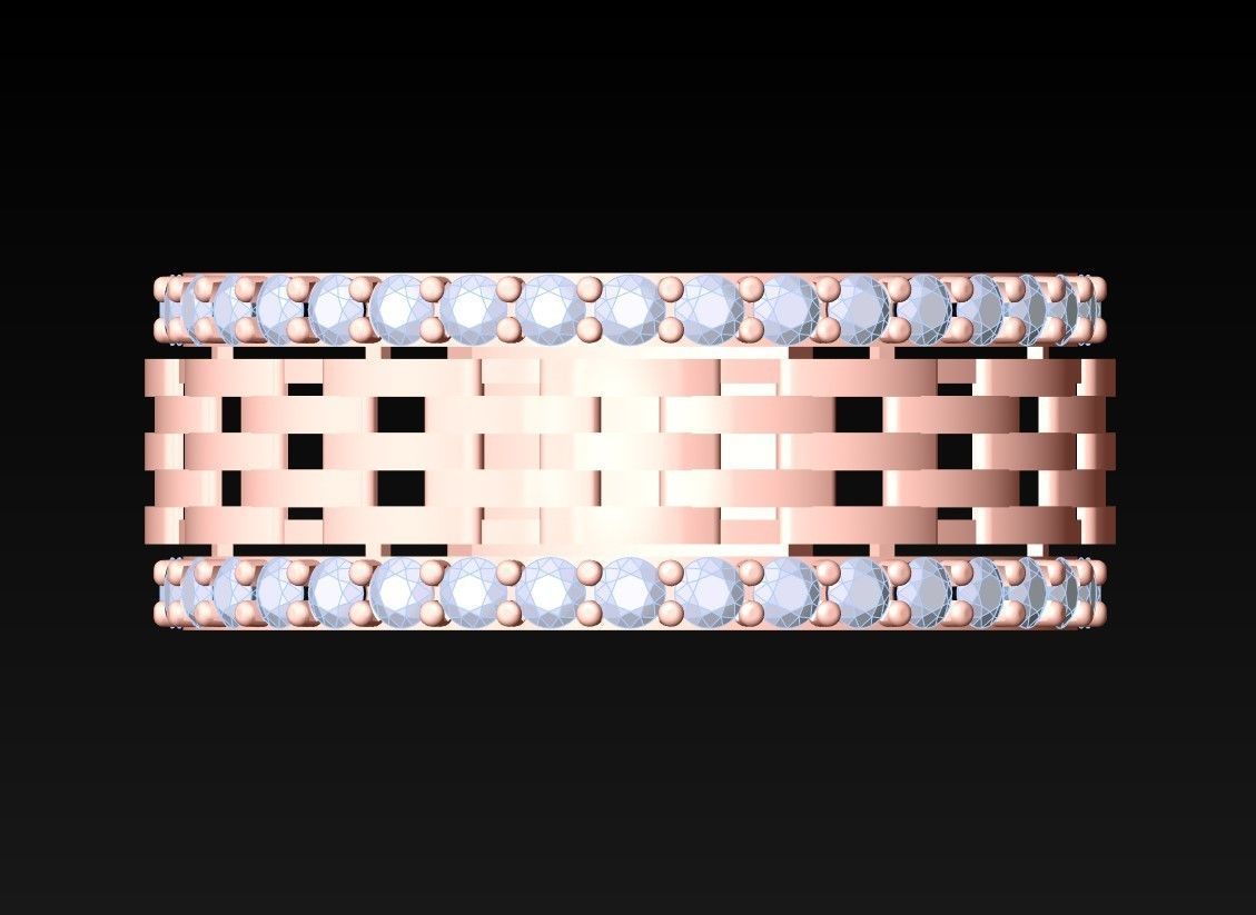 Diamond Ring - N6769 3D print model_4