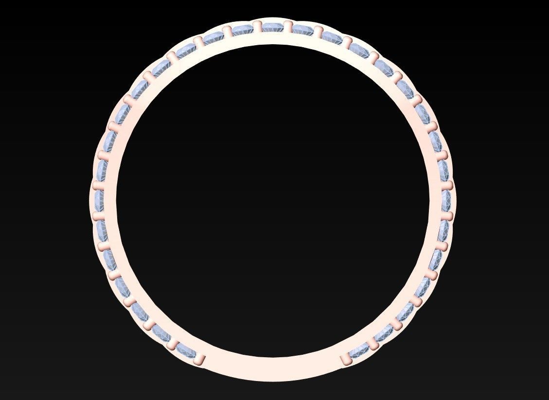 Diamond Ring - N6769 3D print model_6