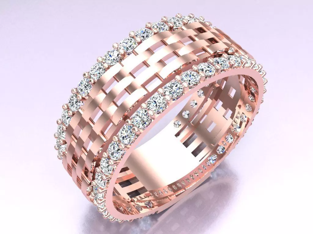 Diamond Ring - N6769 3D print model_0