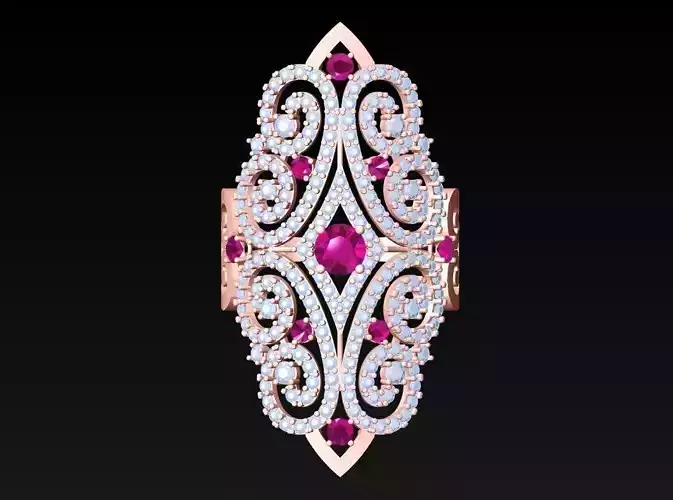 Diamond Ring - Womens Rings - N6789