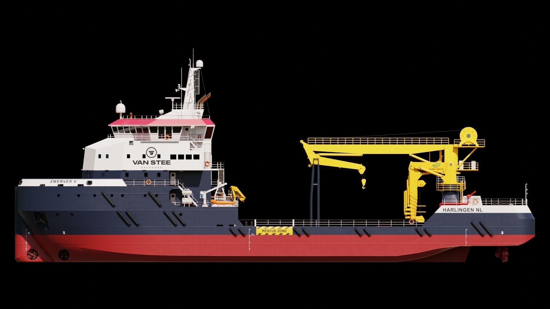VanStee  Offshore Multibuster 8020 3D model_4