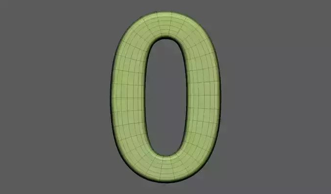 Volumetric number 0 for cnc 3d print