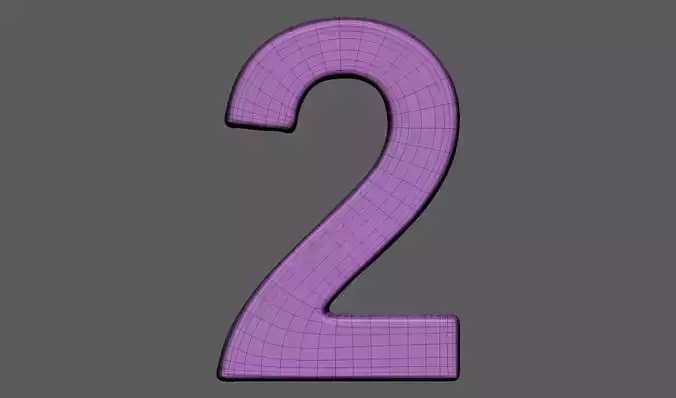 Volumetric number 2 for cnc 3d print