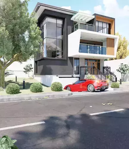 3rd floor house with under ground