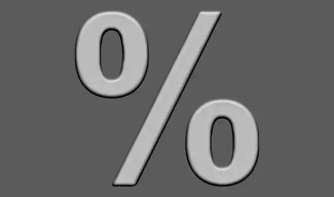 Volumetric sign percent for cnc 3d print 