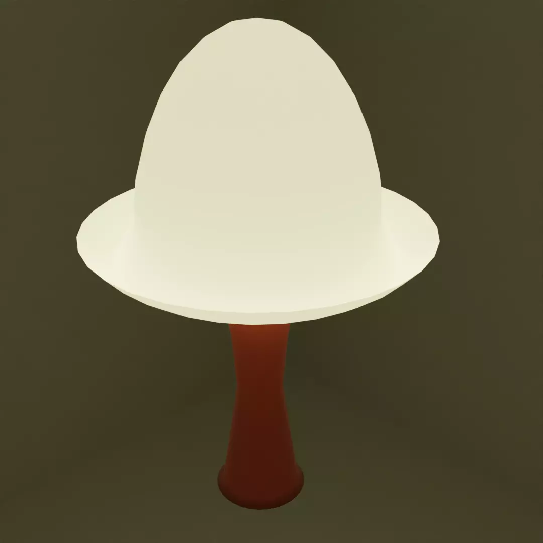 Simple 3D Desk Lamp Free low-poly 3D model