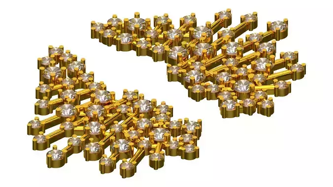 40 Diamonds fine earring