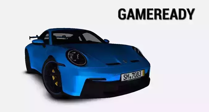 Porsche 911 992 GT3 2021 Gameready