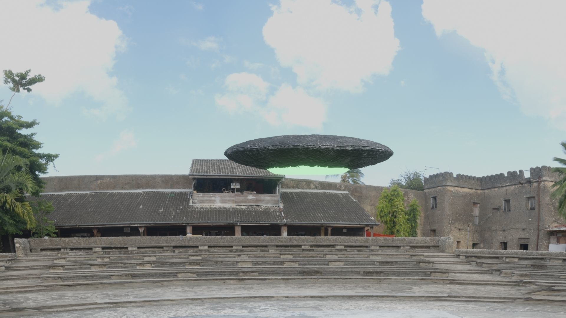 UFO 3D Low-poly 3D model_15