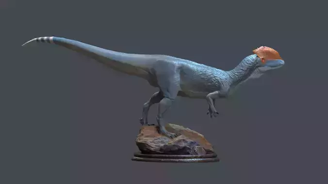 Dilophosaurus wetherilli - Statue for 3D printing