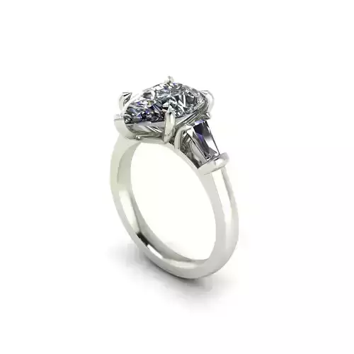 Pear Diamond Ring P1