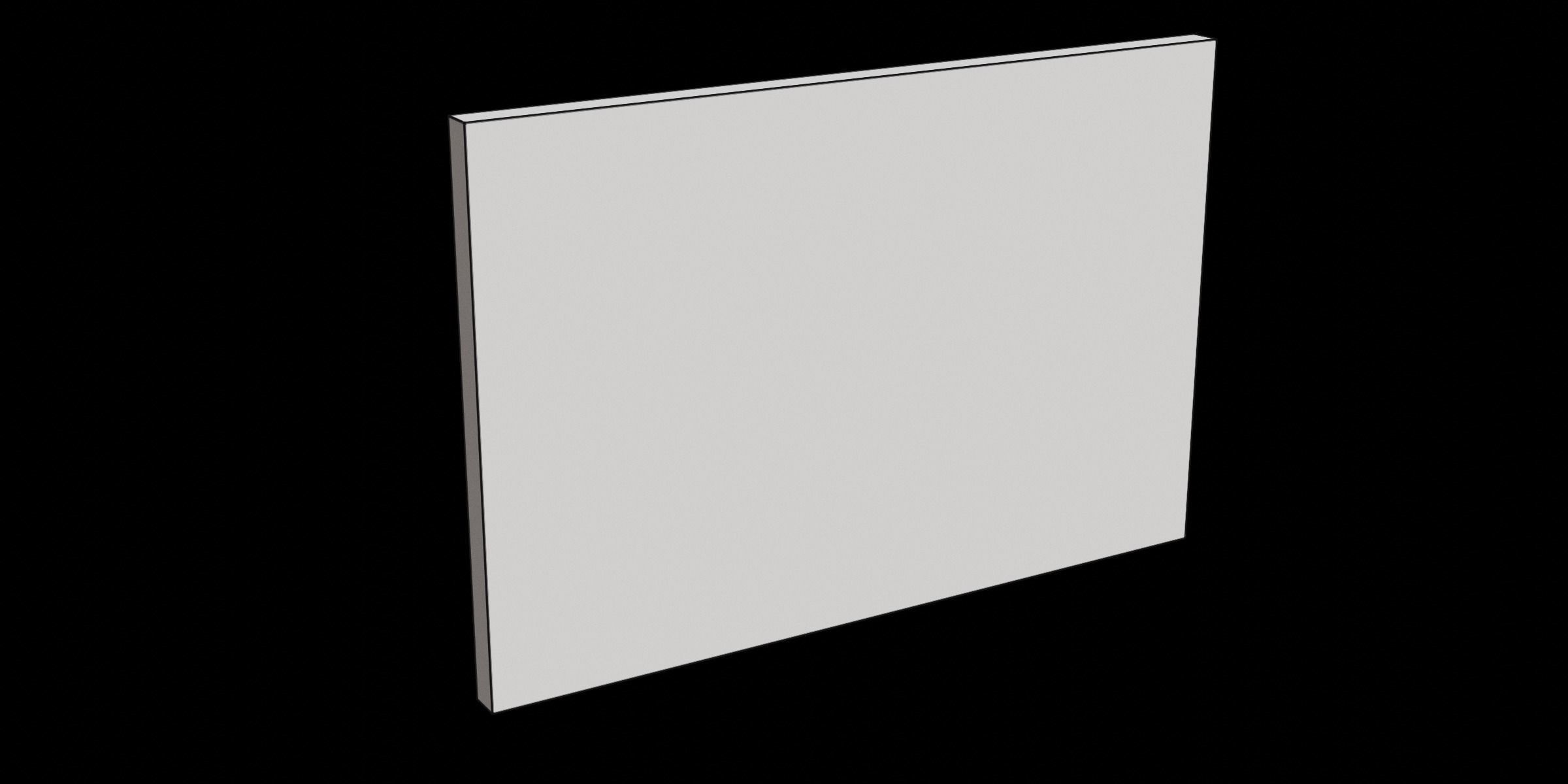 Magnolia Flowers Canvas Wall Art Low-poly 3D model_3