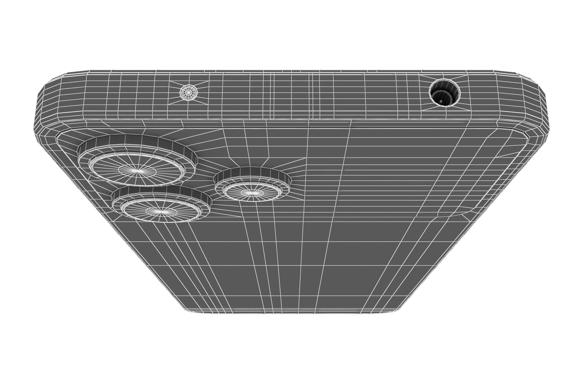 Xiaomi Poco M6 Pro Black Low-poly 3D model_24