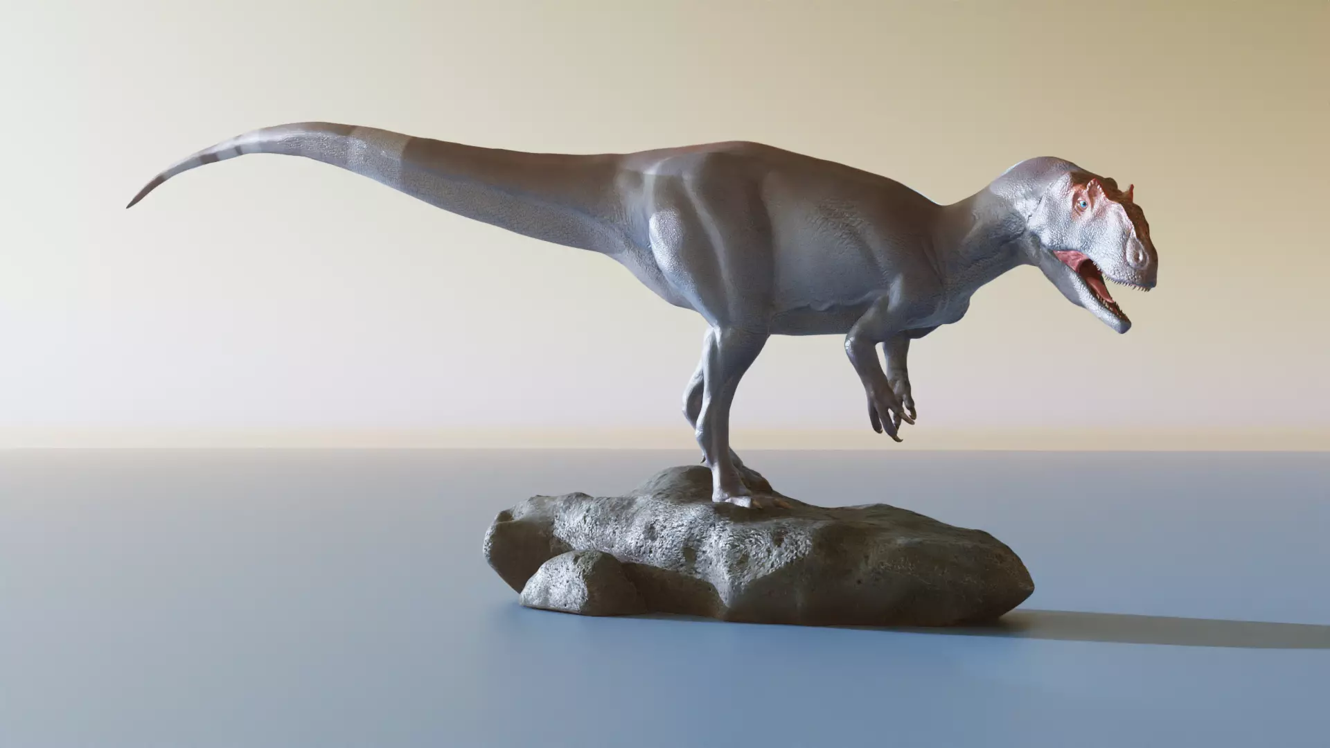 Saurophaganax maximus - Statue for 3D printing 3D print model_0