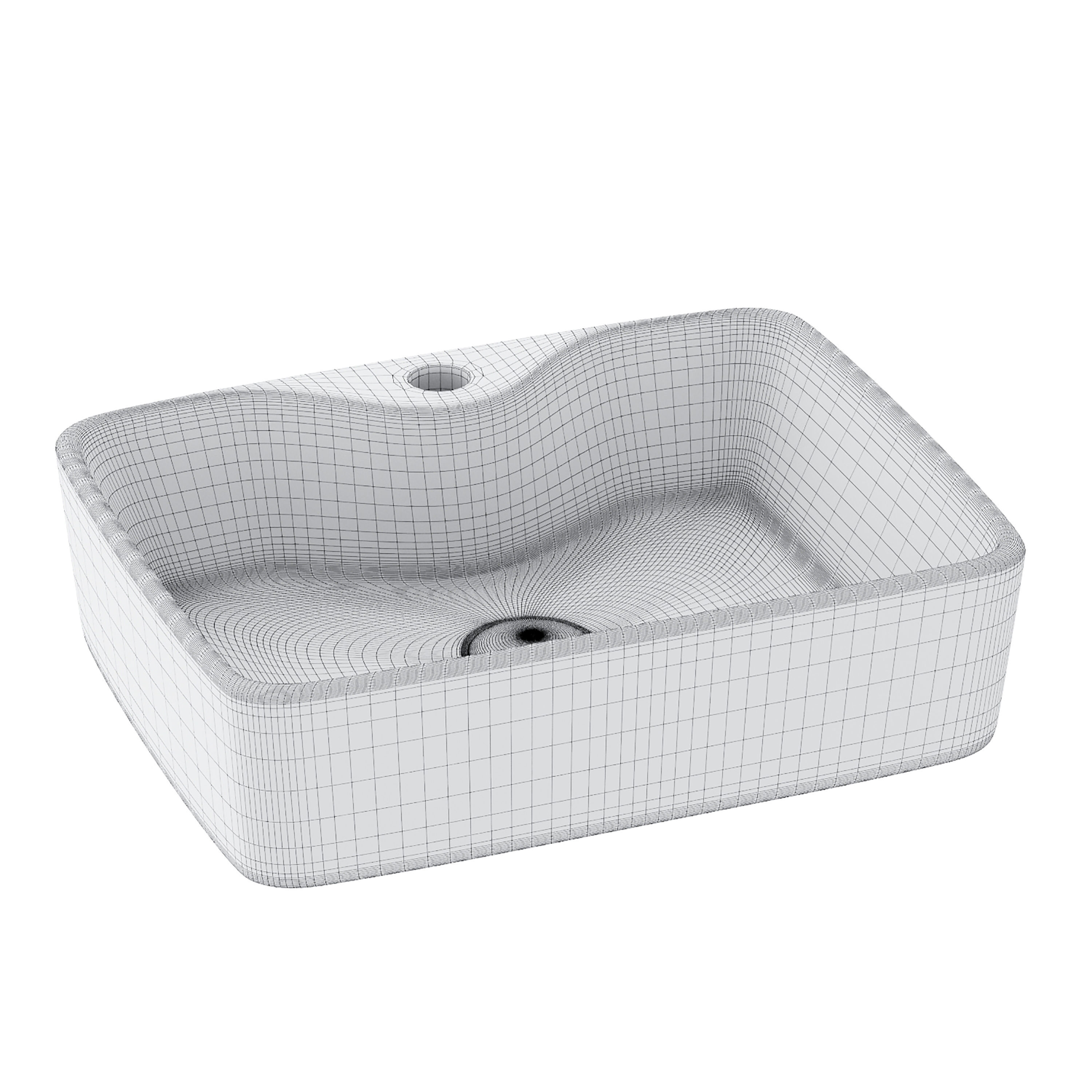 Washbasin Element CN6033 3D model_5