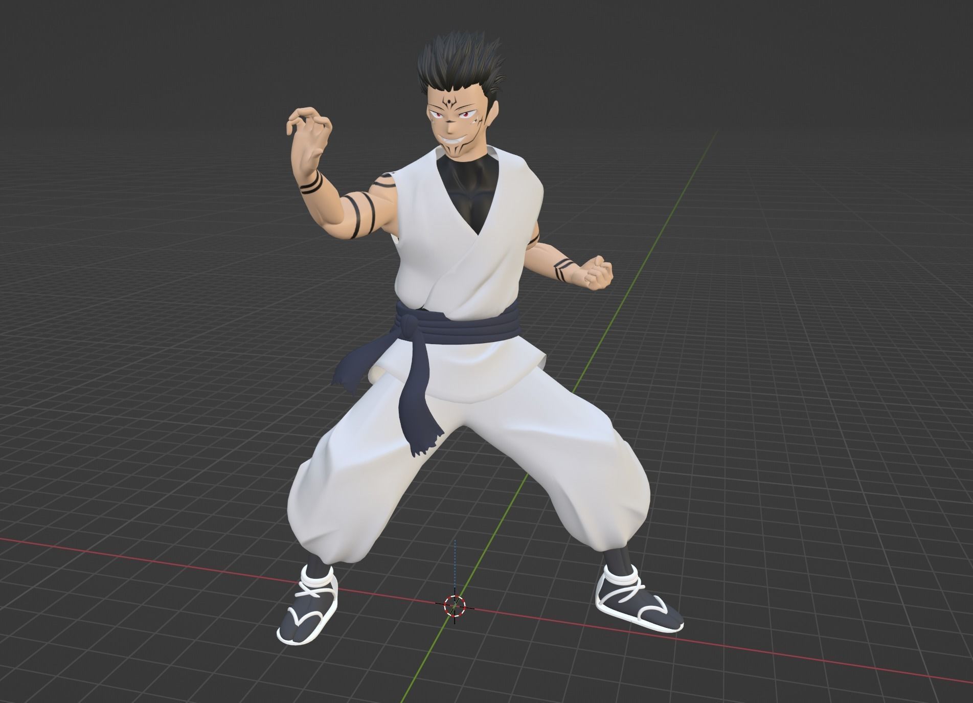 Ryomen Sukuna - Jujutsu Kaisen 3D model_6