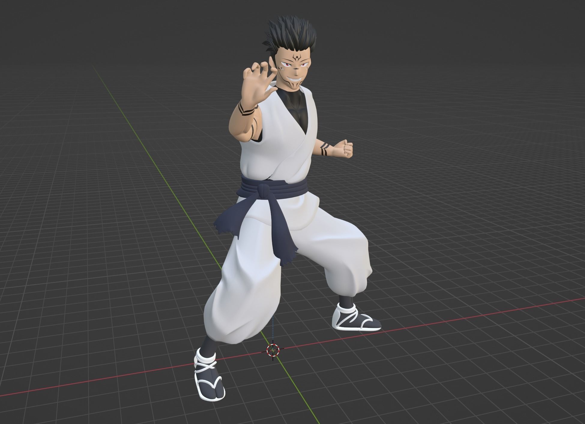 Ryomen Sukuna - Jujutsu Kaisen 3D model_5