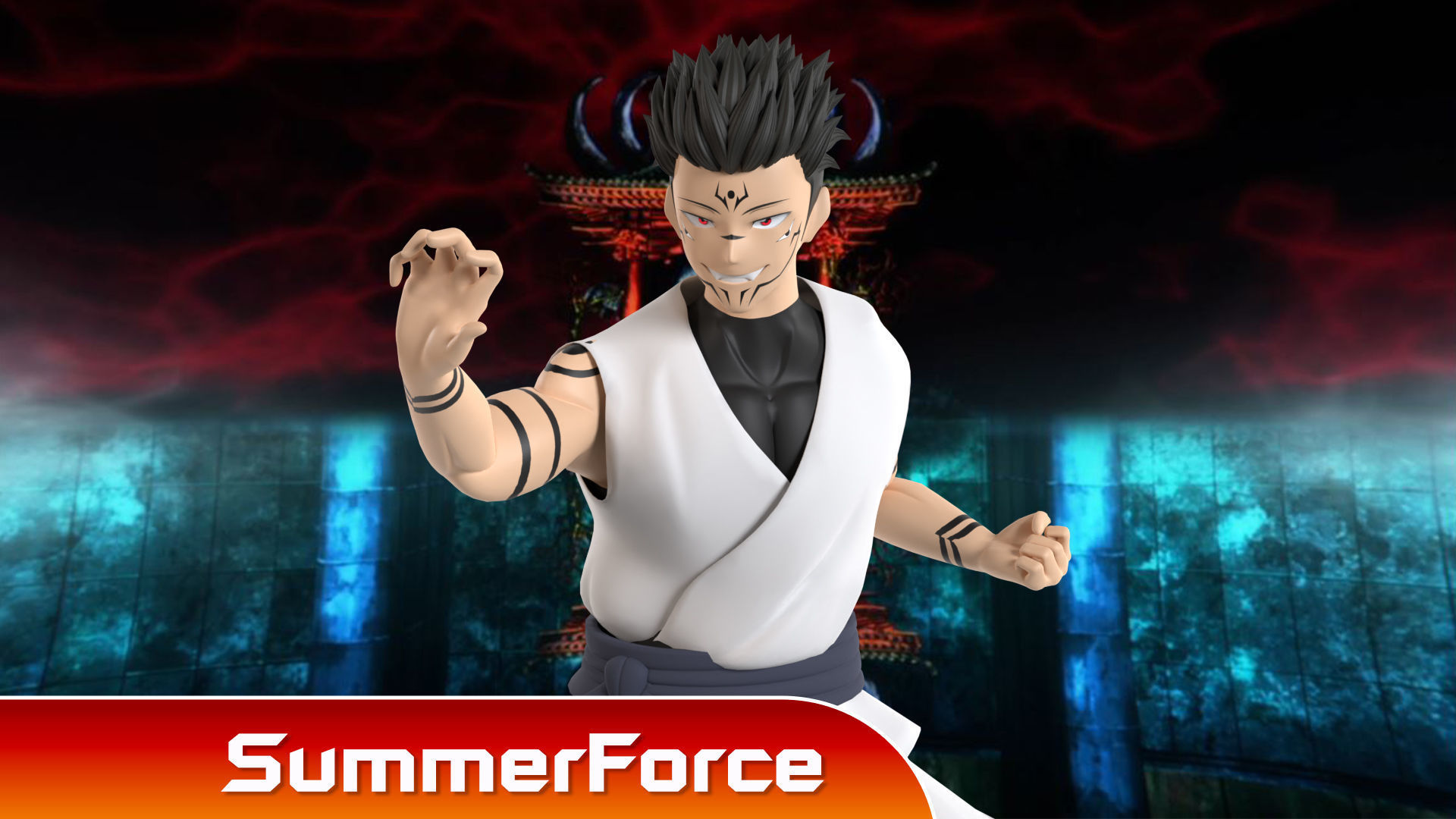 Ryomen Sukuna - Jujutsu Kaisen 3D model_1