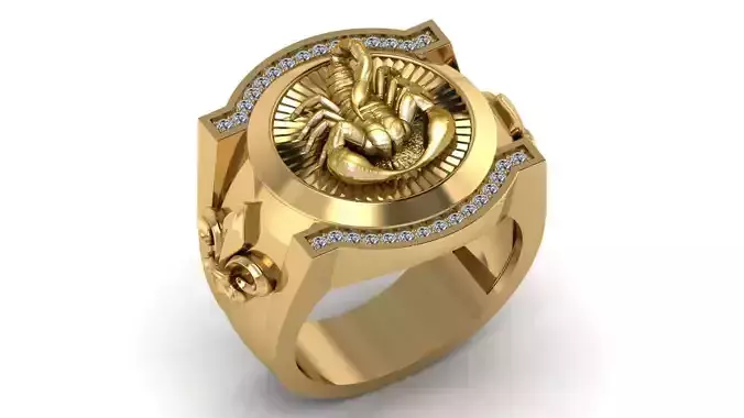 Scorpion ring  3D print model
