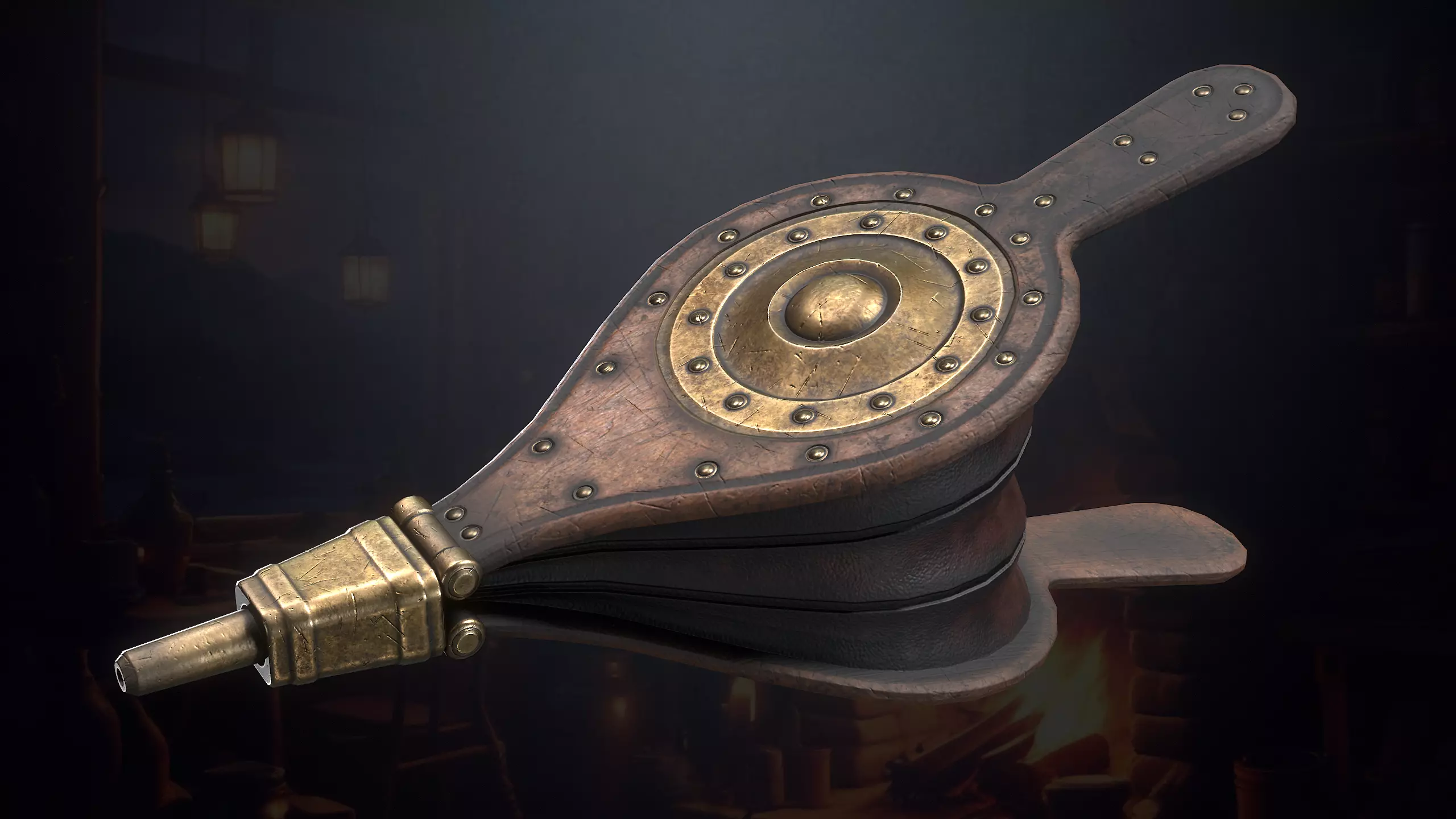 Hunters Hut Low-poly 3D model_16