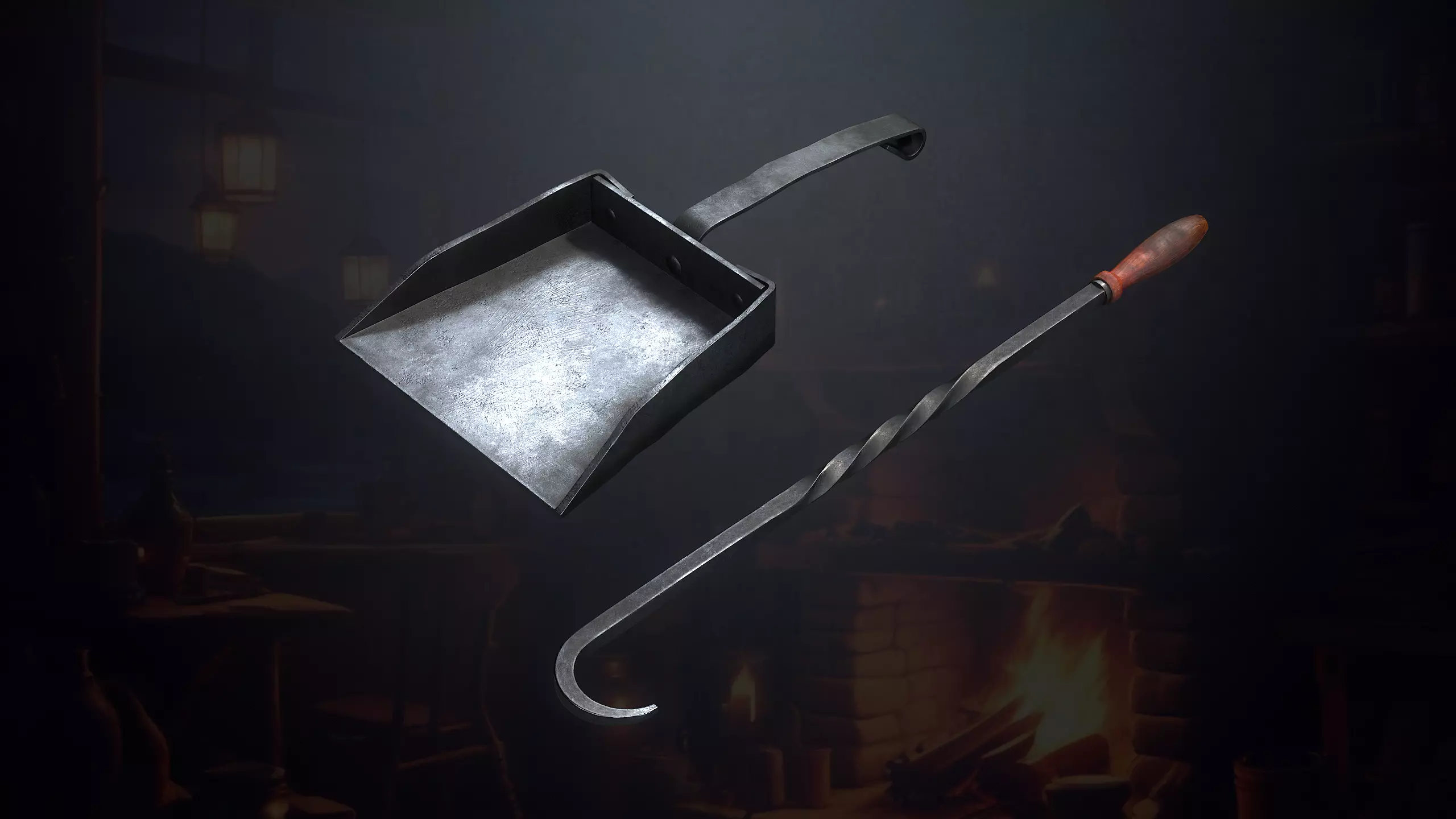 Hunters Hut Low-poly 3D model_64