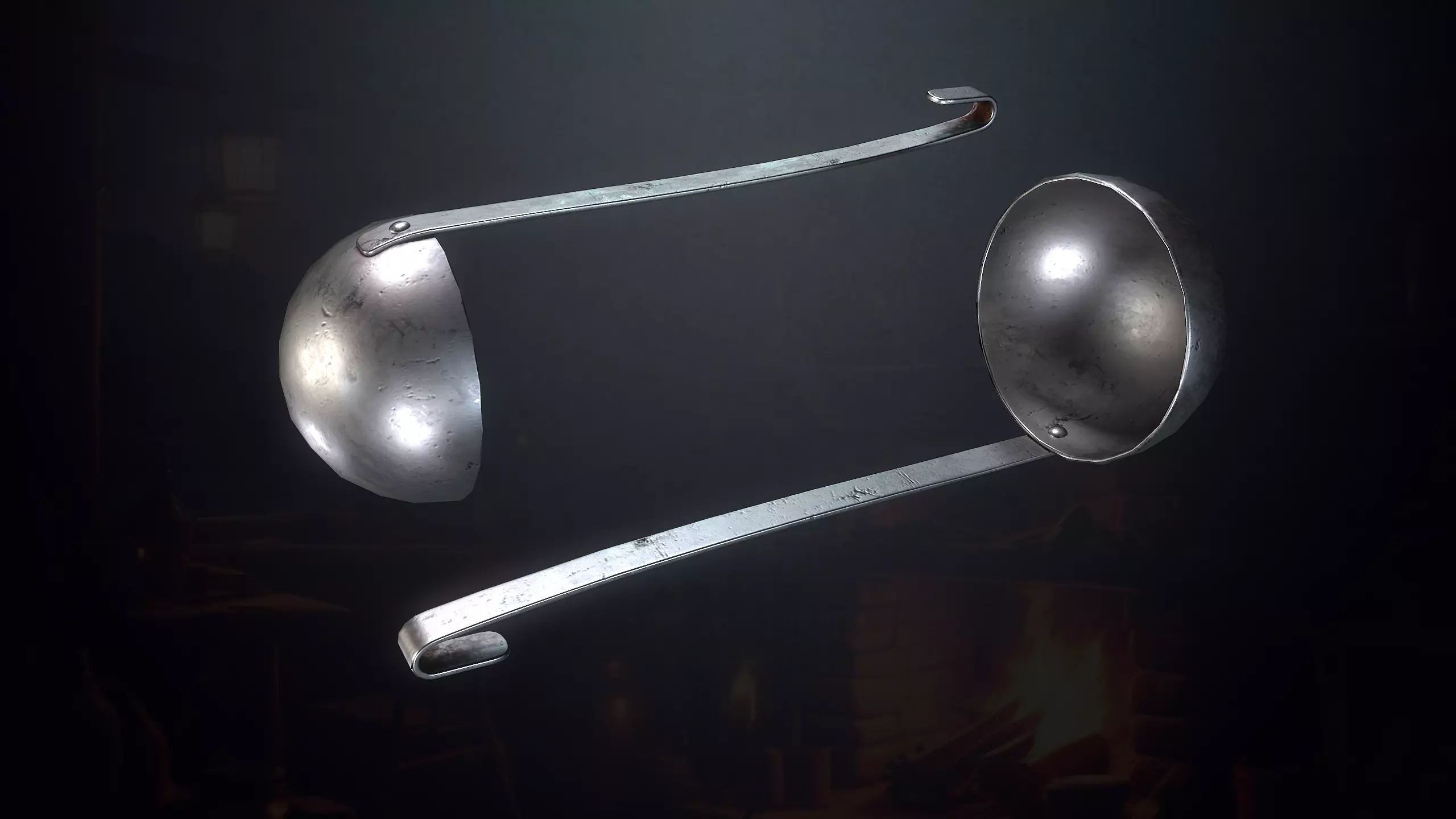 Hunters Hut Low-poly 3D model_60