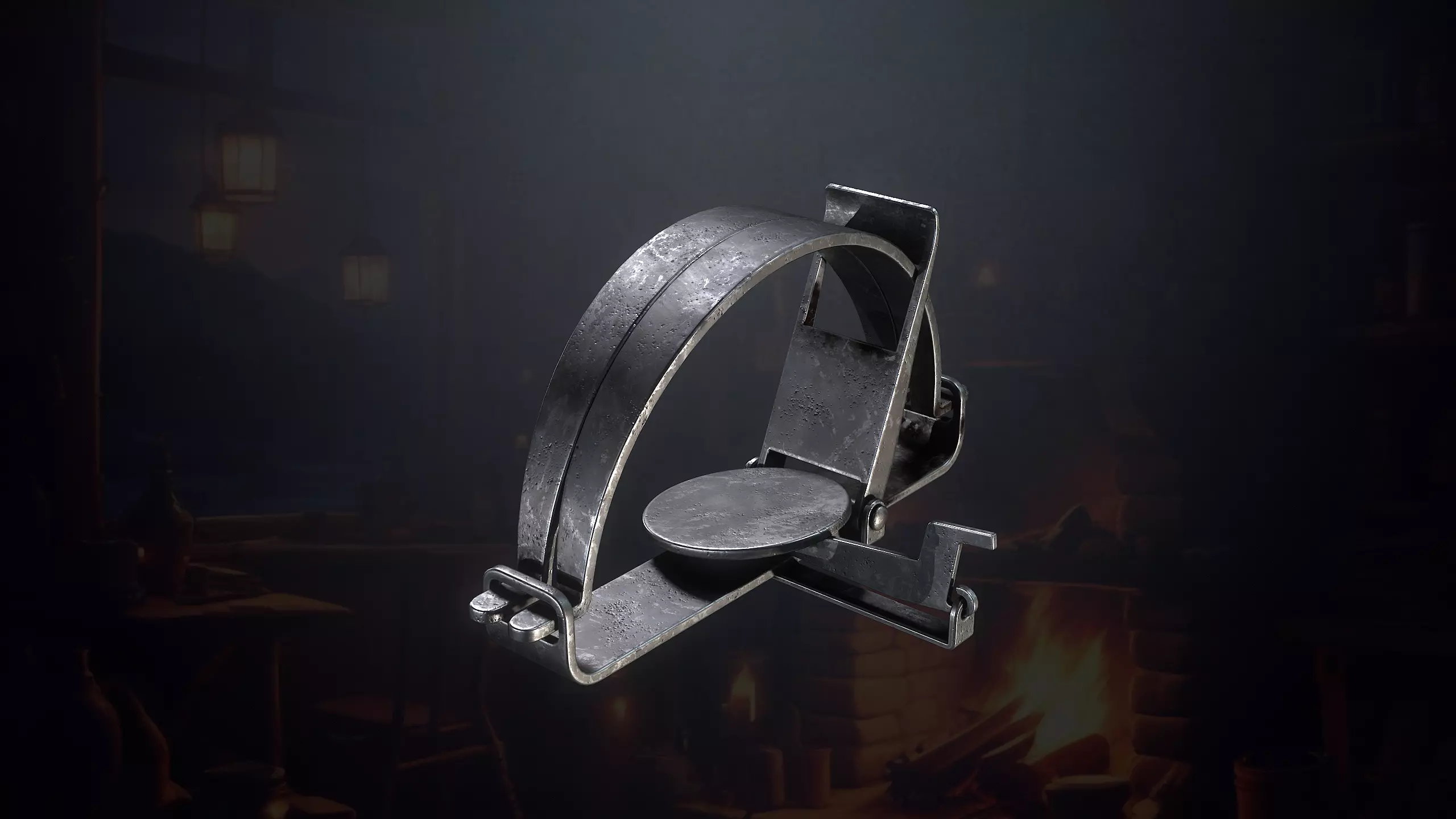 Hunters Hut Low-poly 3D model_87