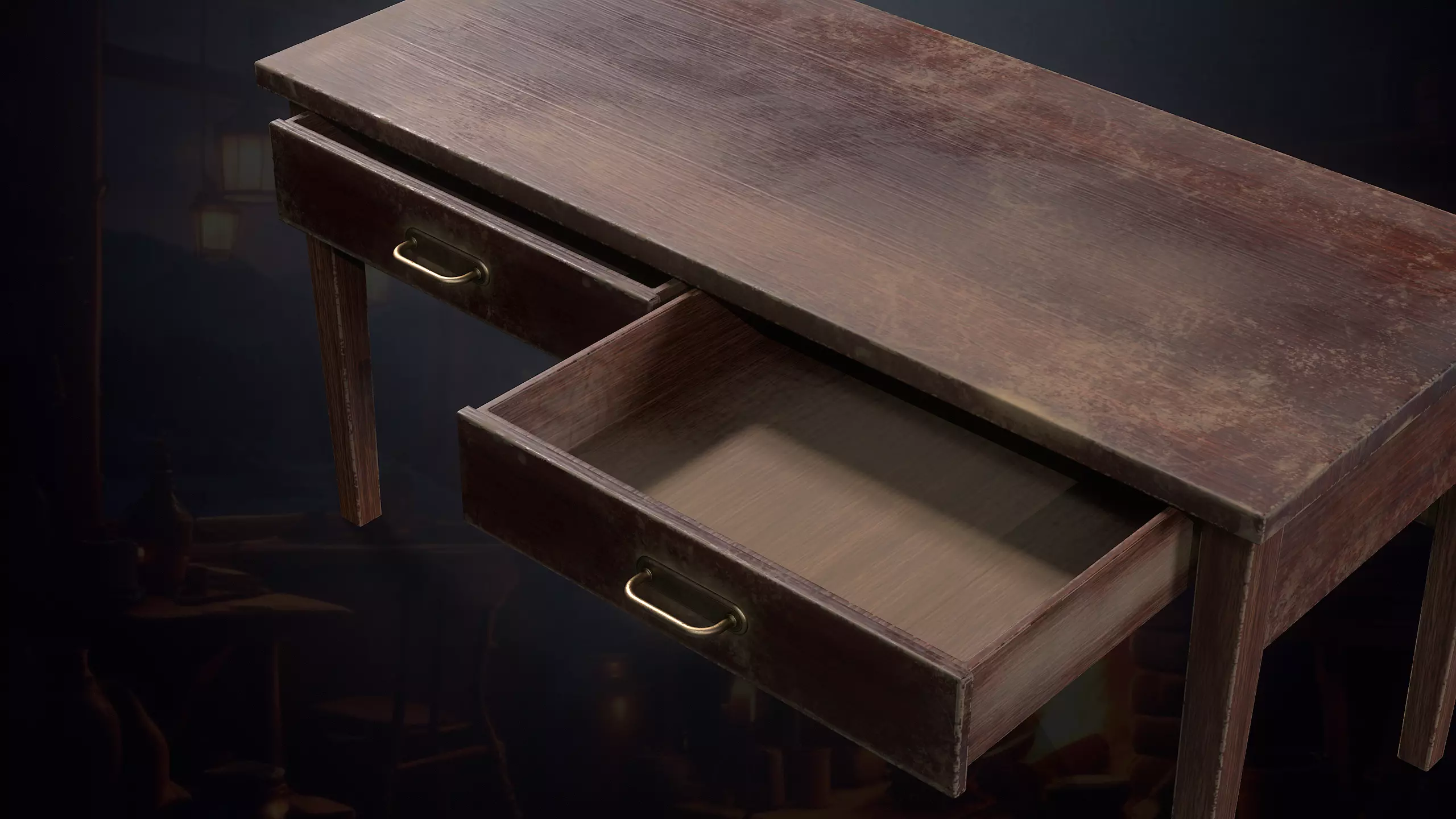 Hunters Hut Low-poly 3D model_75