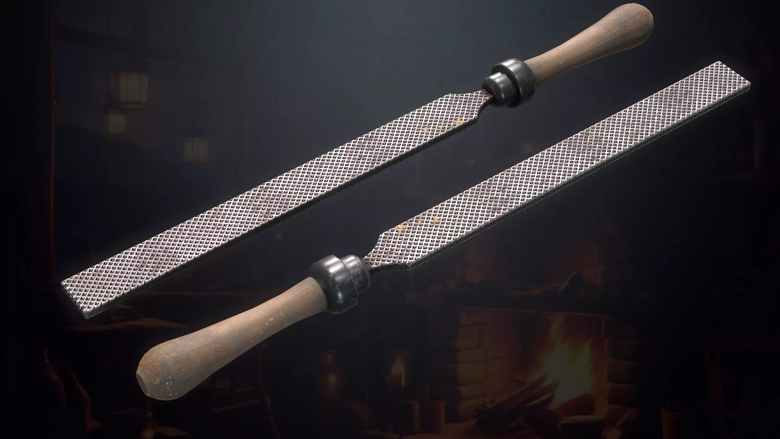 Hunters Hut Low-poly 3D model_49