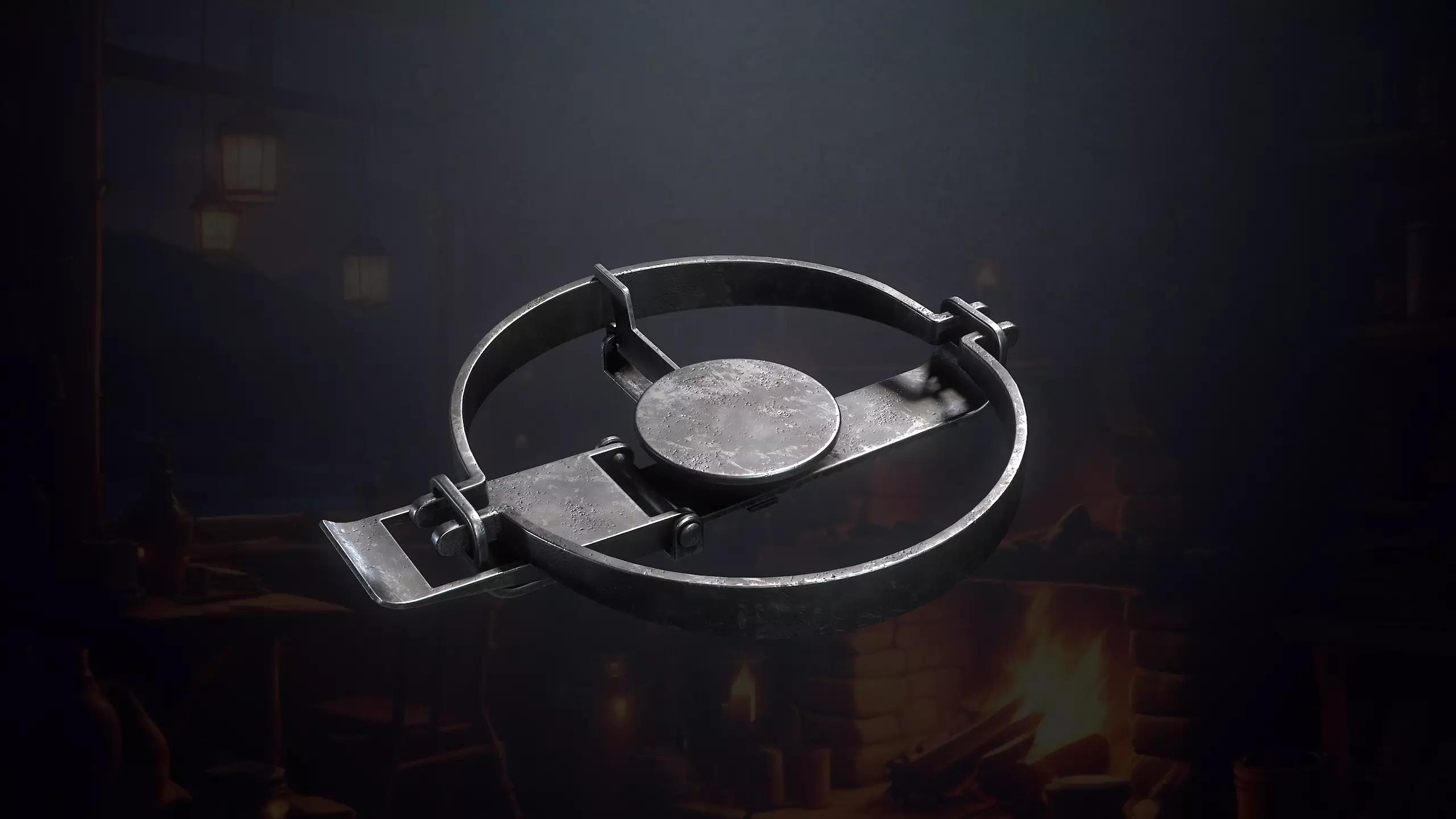 Hunters Hut Low-poly 3D model_88