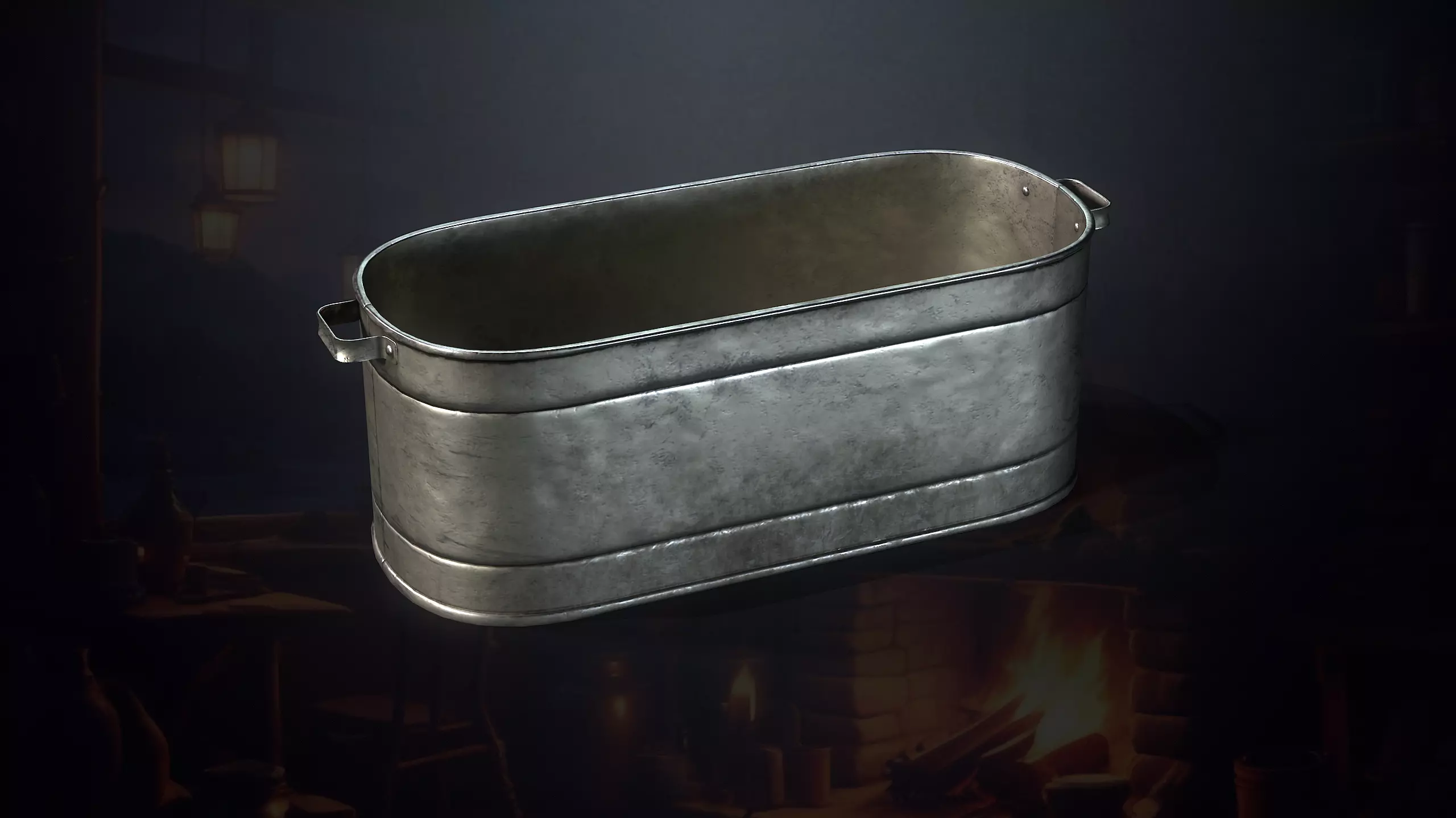 Hunters Hut Low-poly 3D model_53