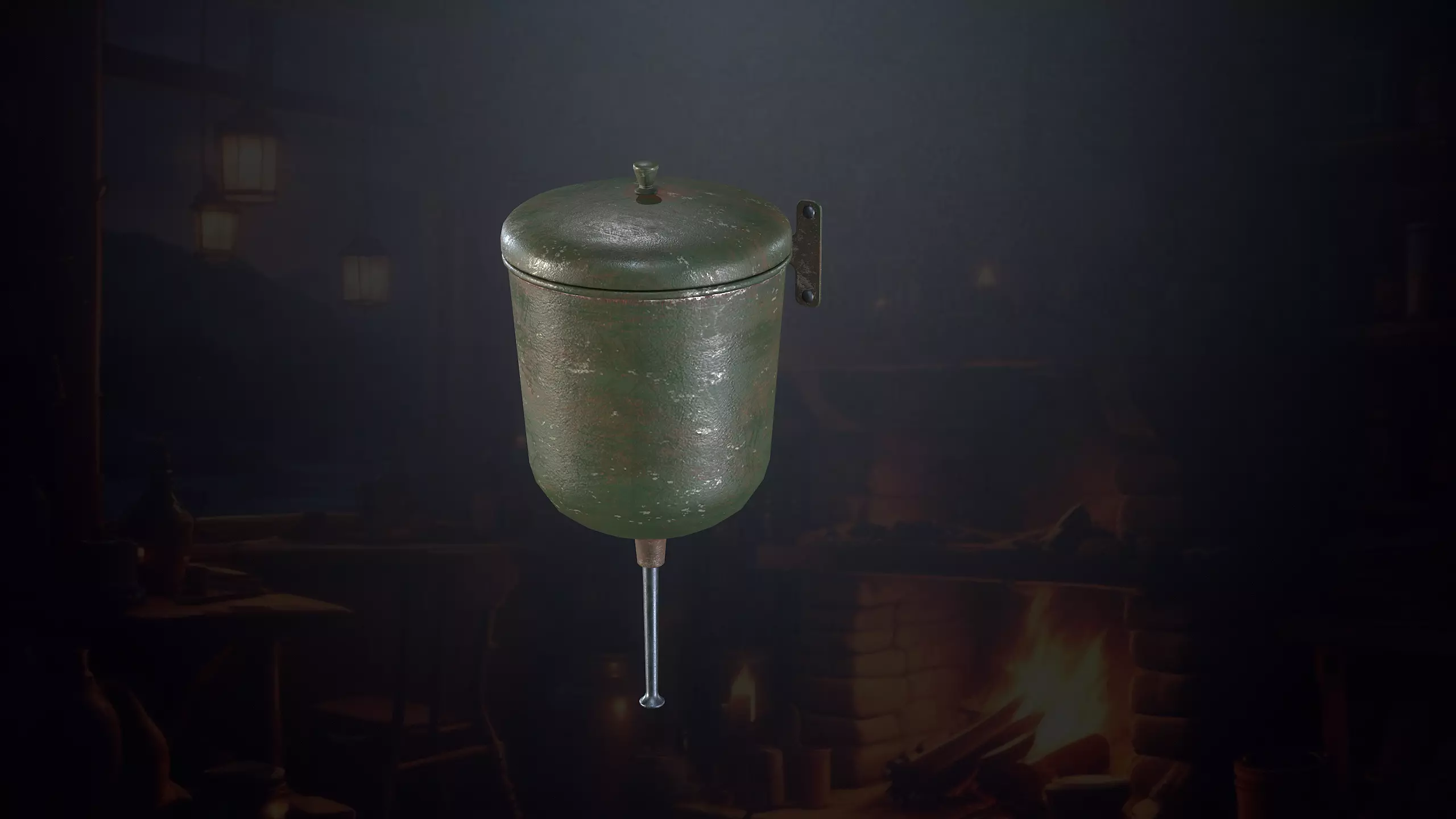 Hunters Hut Low-poly 3D model_66