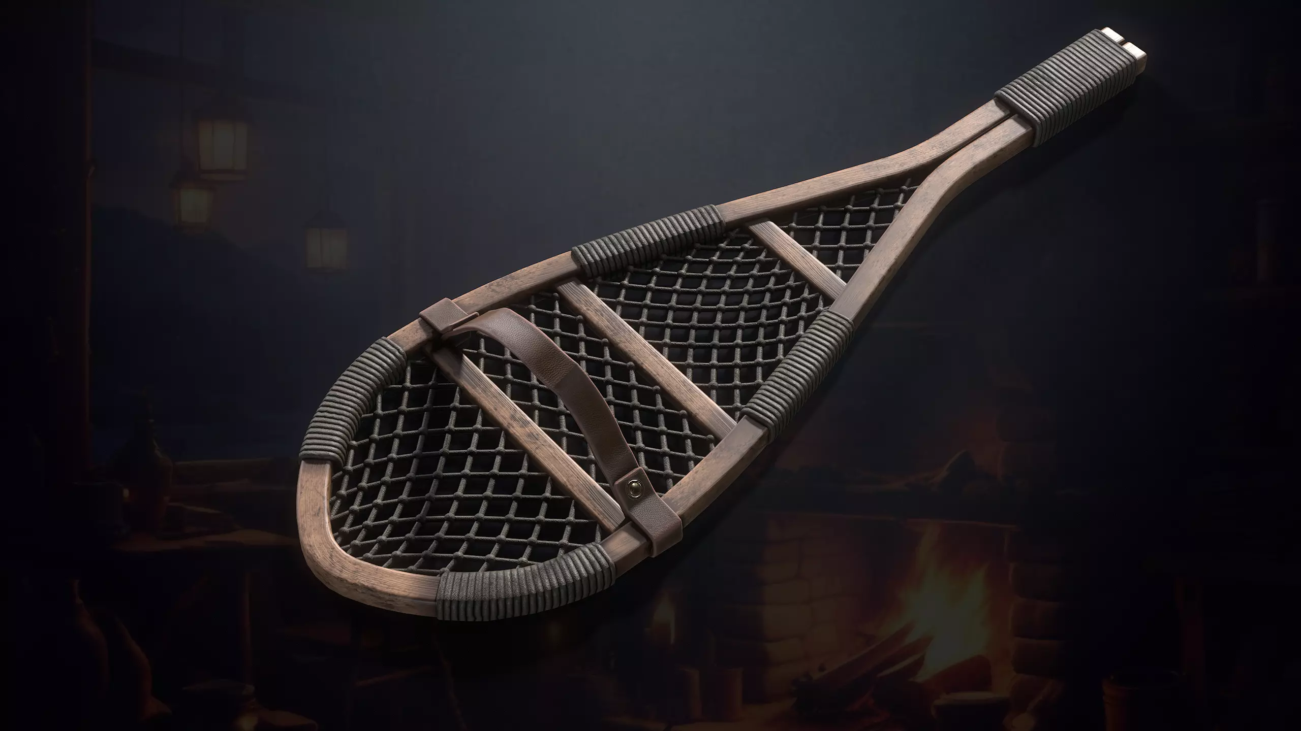 Hunters Hut Low-poly 3D model_77