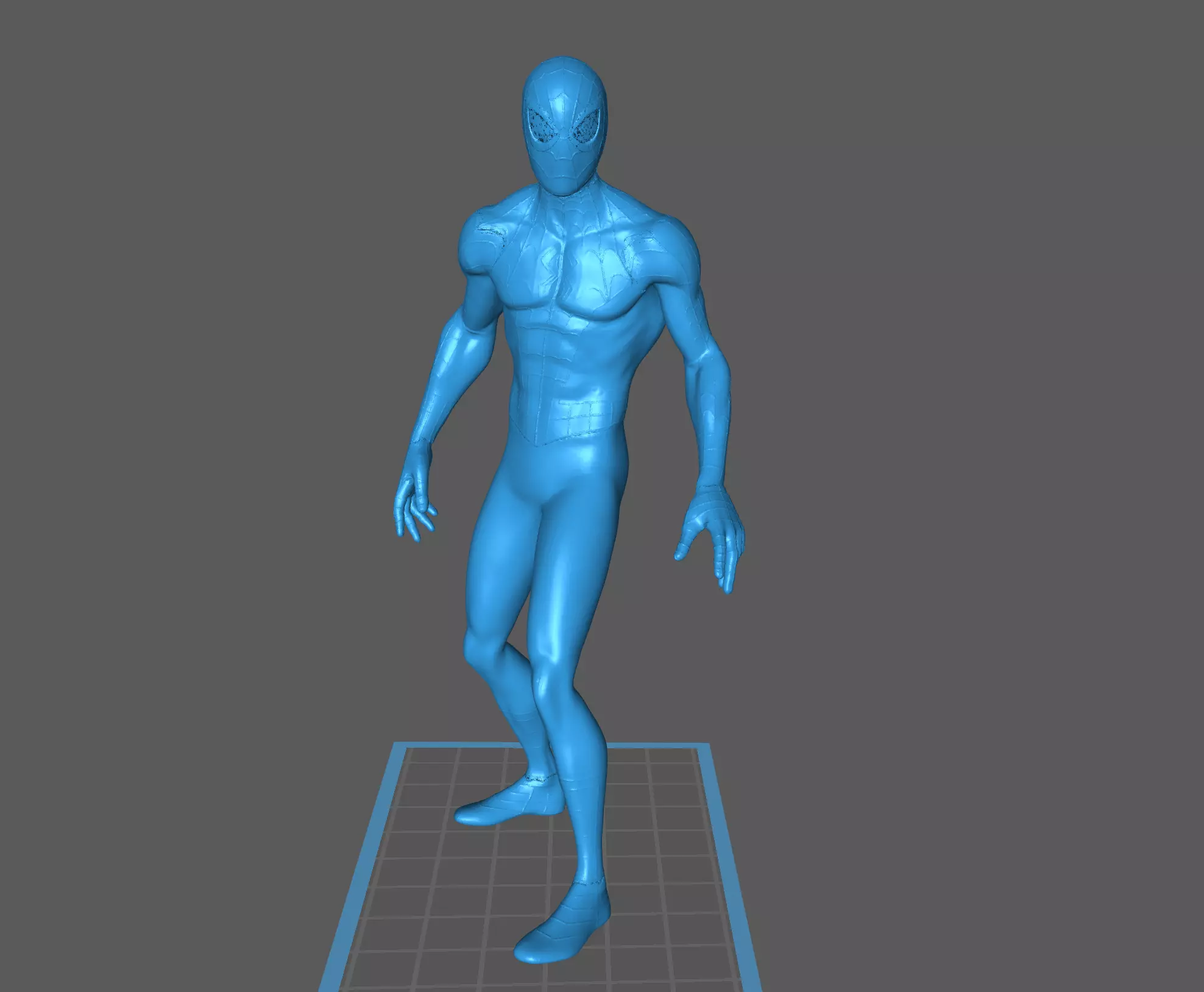 spider man peter b parker into the spider-verse 3D print model