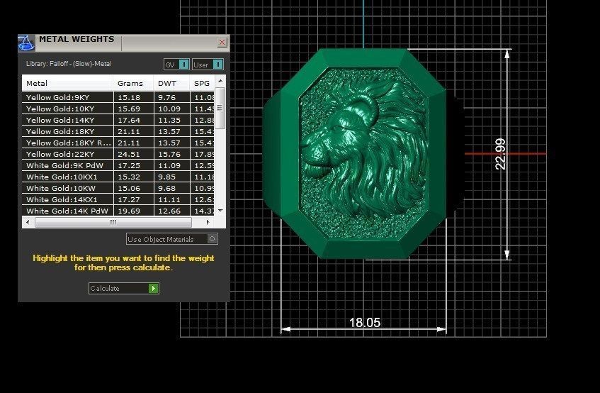 LION MAN RING 3D print model_5