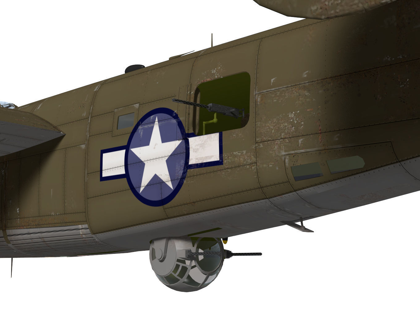 consolidated B24J liberator 3D model_6