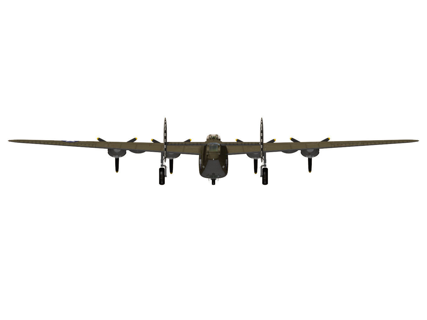 consolidated B24J liberator 3D model_12