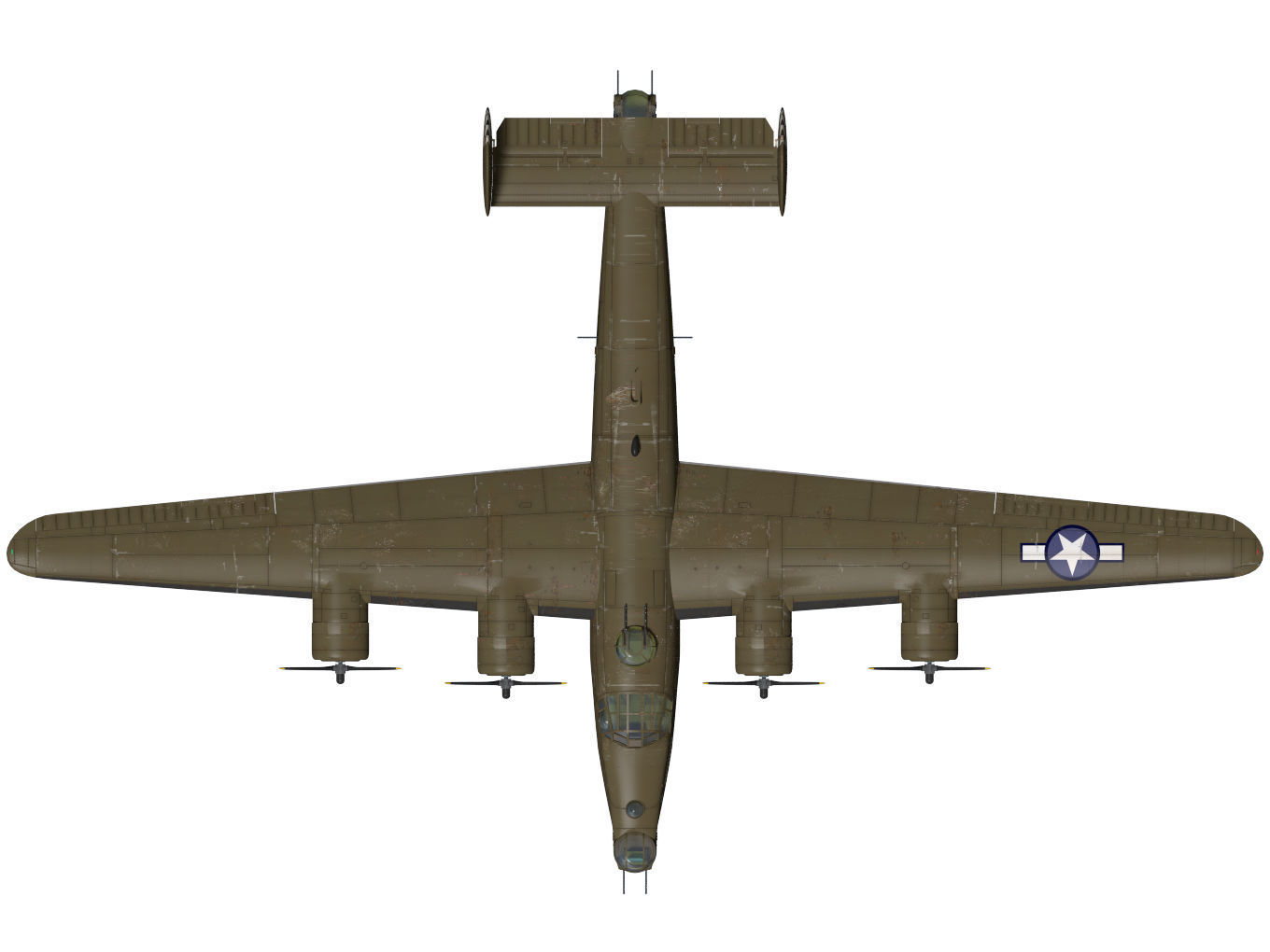 consolidated B24J liberator 3D model_13