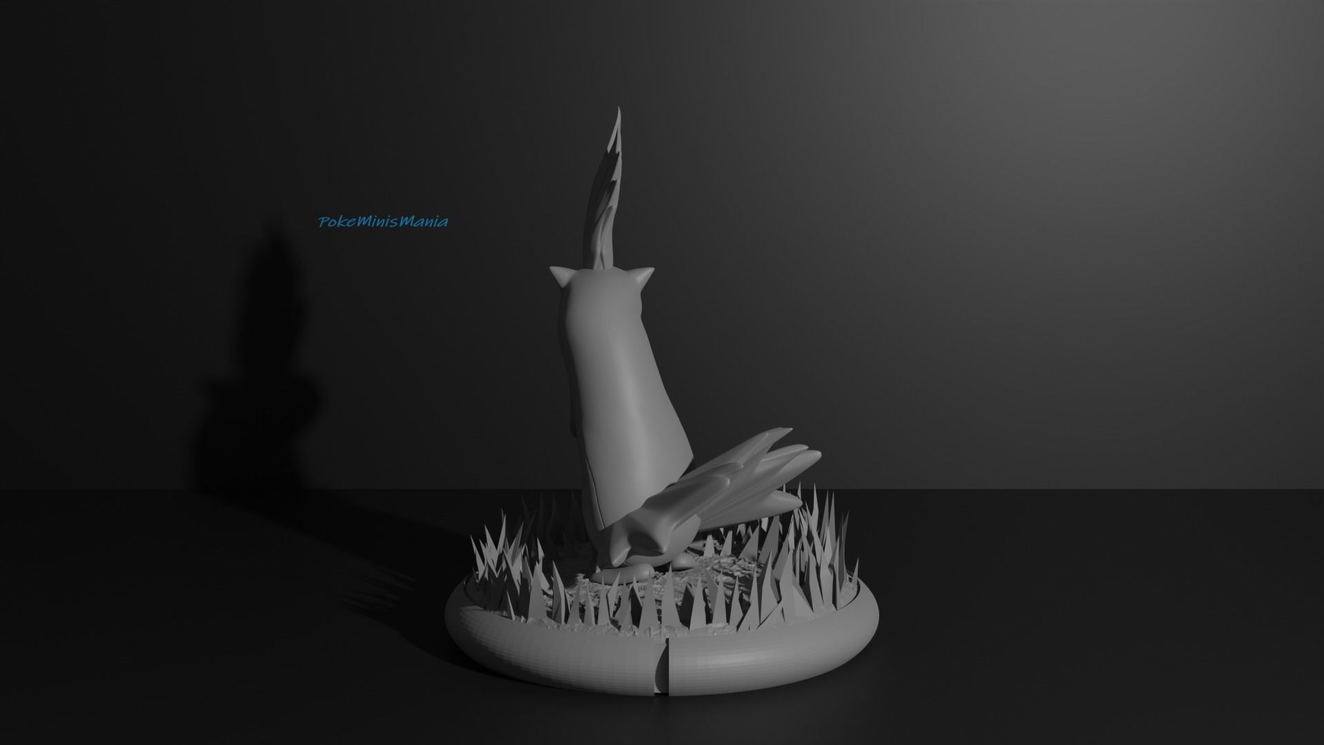 Cyndaquil Quilava and Typhlosion 3D print model 3D print model_20