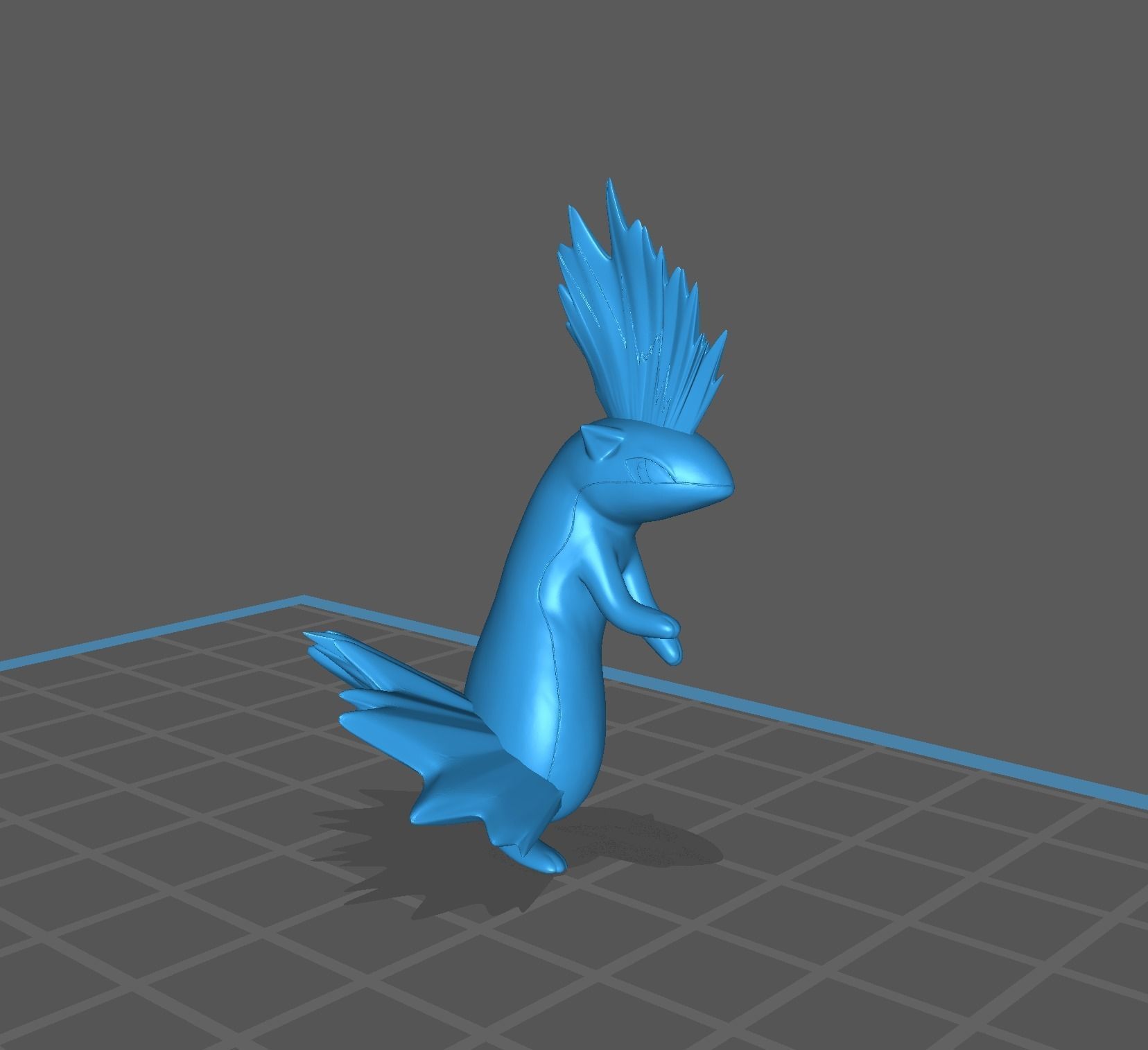 Cyndaquil Quilava and Typhlosion 3D print model 3D print model_34